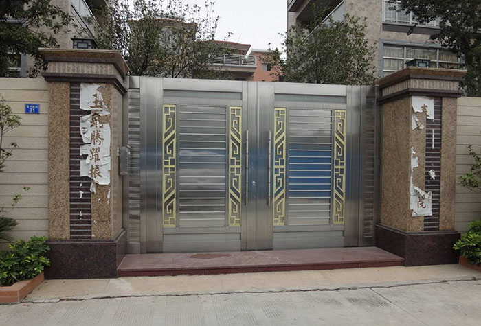 不銹鋼大門案例